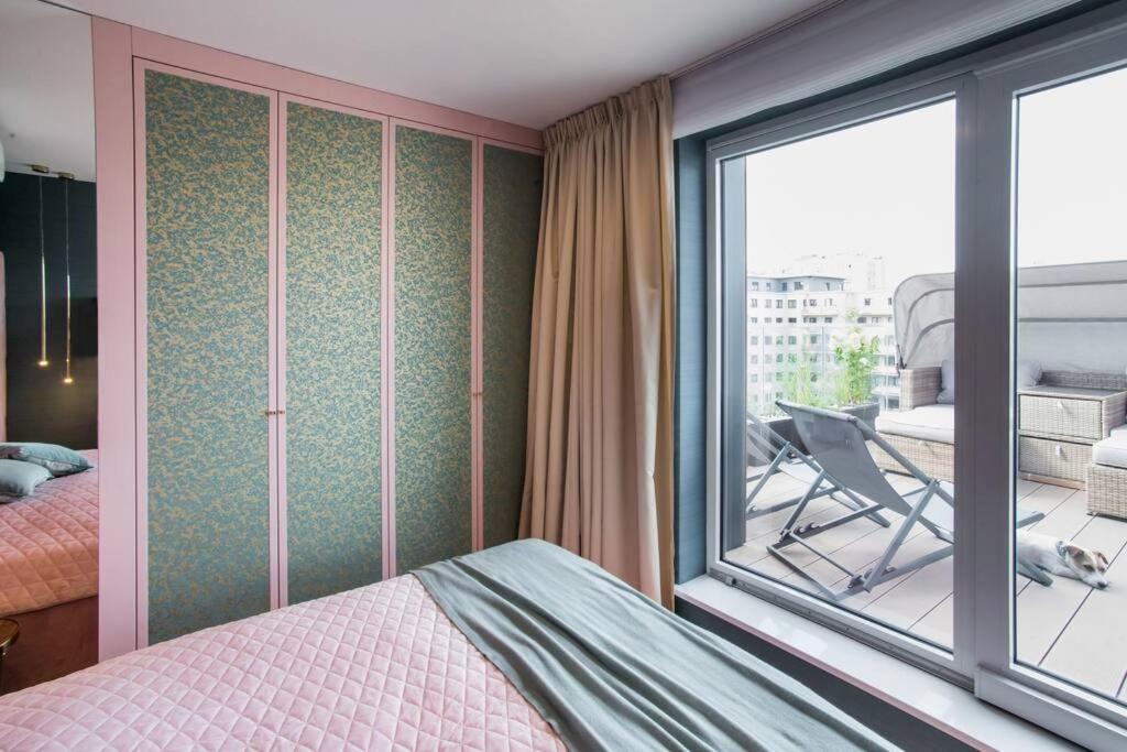 Appartamento Luksusowy Penthouse Z Jacuzzi I Widokiem Na Morze Gdynia Esterno foto